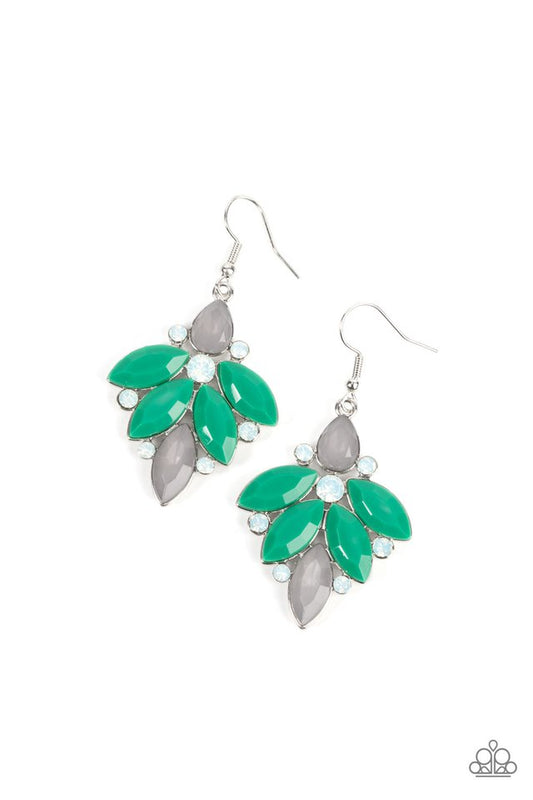 Fantasy Flair - Green - Paparazzi Earring Image