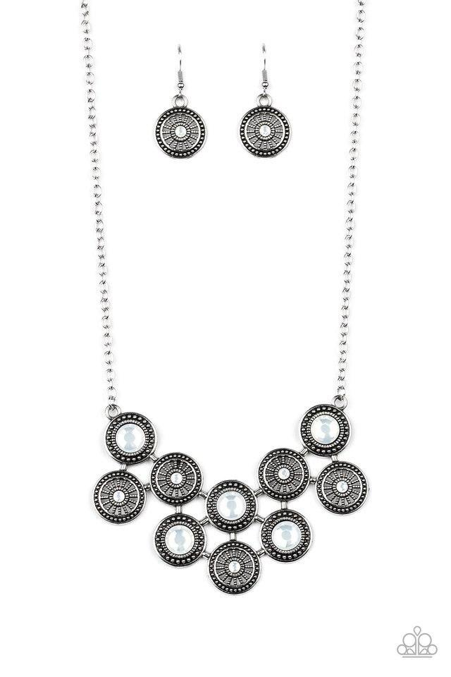 Paparazzi Necklace - Whats Your Star Sign? - White