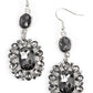 Capriciously Cosmopolitan - Silver - Paparazzi Earring Image