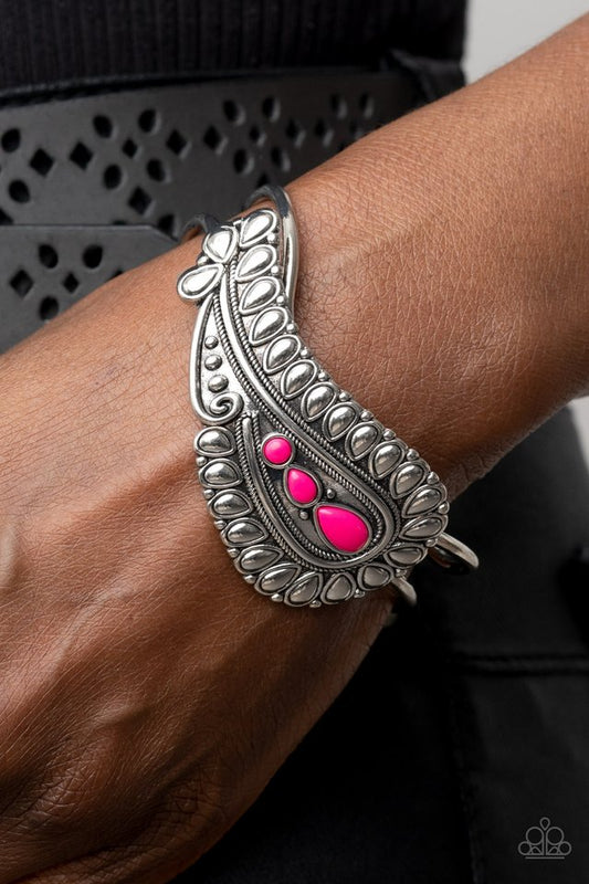 Paisley Prairie - Pink - Paparazzi Bracelet Image