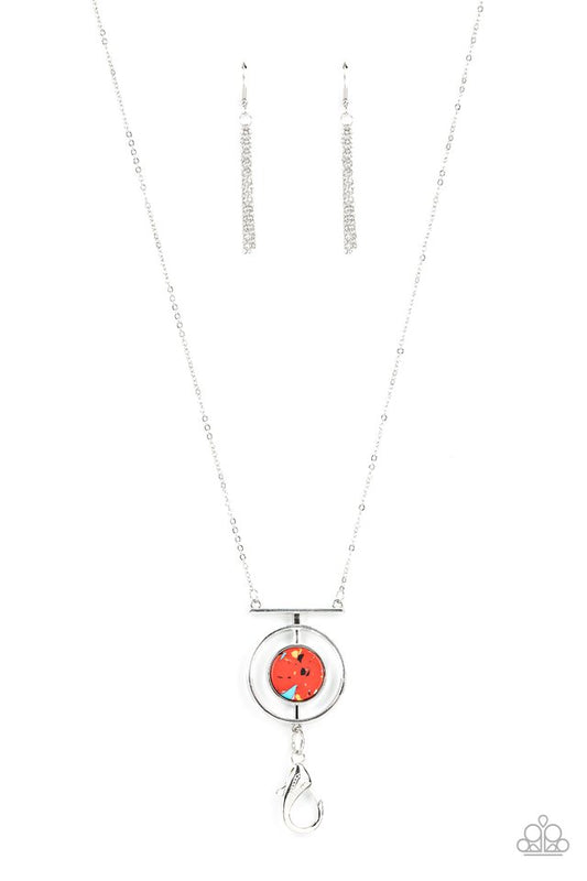 Boulevard Bazaar - Red - Paparazzi Necklace Image