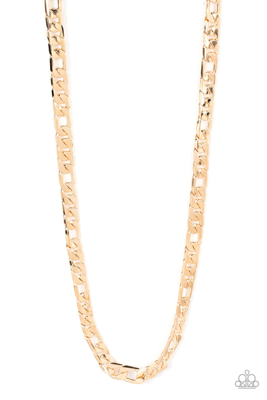 Paparazzi Necklace ~ Metro Beau - Gold