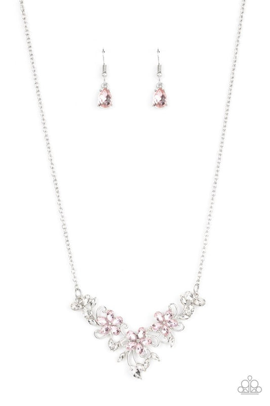 Floral Fashion Show - Pink - Paparazzi Necklace Image