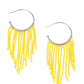 Saguaro Breeze - Yellow - Paparazzi Earring Image