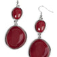 Soulful Samba - Red - Paparazzi Earring Image