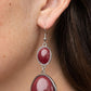 Soulful Samba - Red - Paparazzi Earring Image