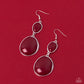 Soulful Samba - Red - Paparazzi Earring Image