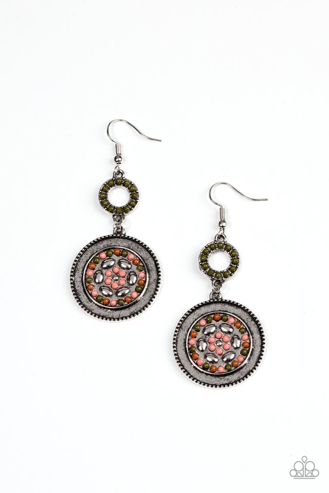 Meadow Mantra - Multi - Paparazzi Earring Image