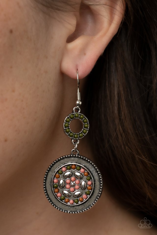 Meadow Mantra - Multi - Paparazzi Earring Image