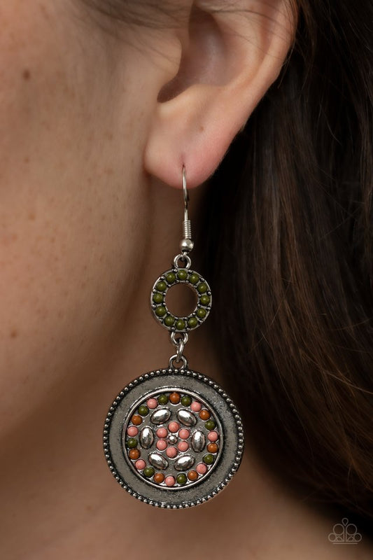 Meadow Mantra - Multi - Paparazzi Earring Image