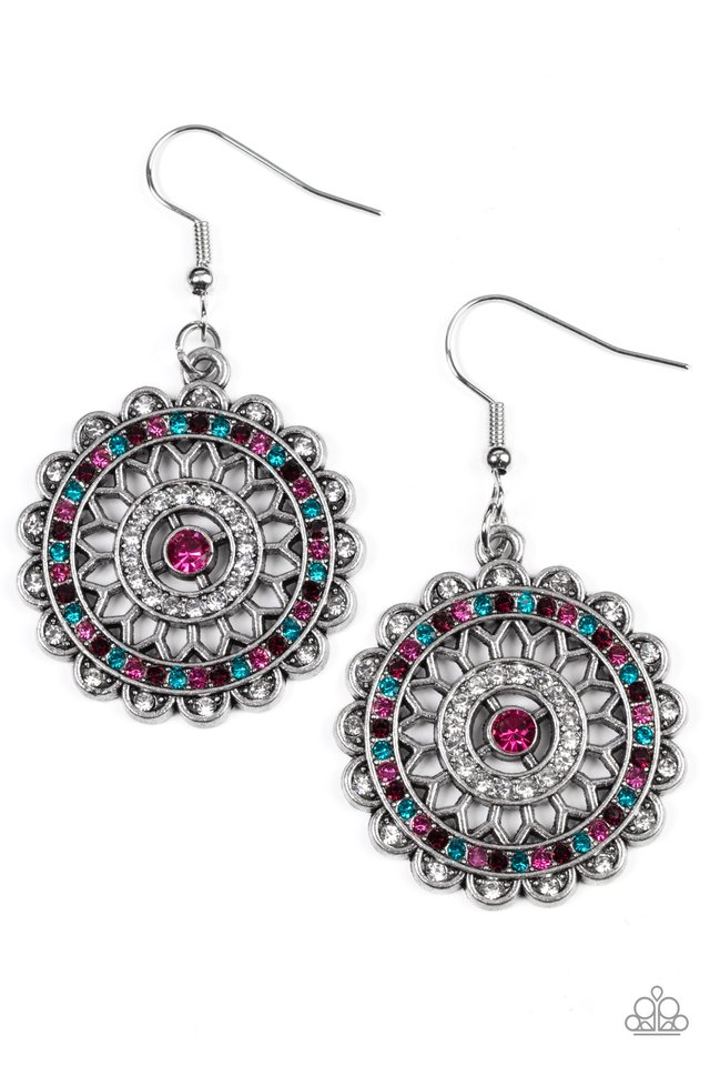 Twinkly Translation - Multi - Paparazzi Earring Image