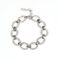 Date Night Debonair - White - Paparazzi Bracelet Image