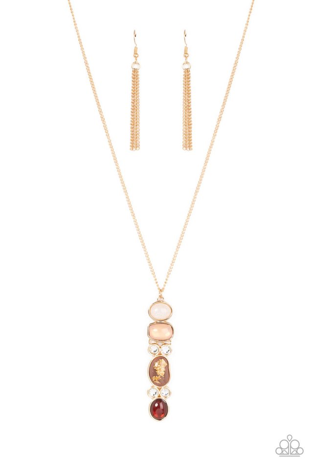 Totem Treasure - Brown - Paparazzi Necklace Image