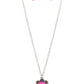 Daisy Dotted Deserts - Pink - Paparazzi Necklace Image