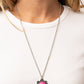 Daisy Dotted Deserts - Pink - Paparazzi Necklace Image