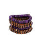 Fiji Fiesta - Purple - Paparazzi Bracelet Image