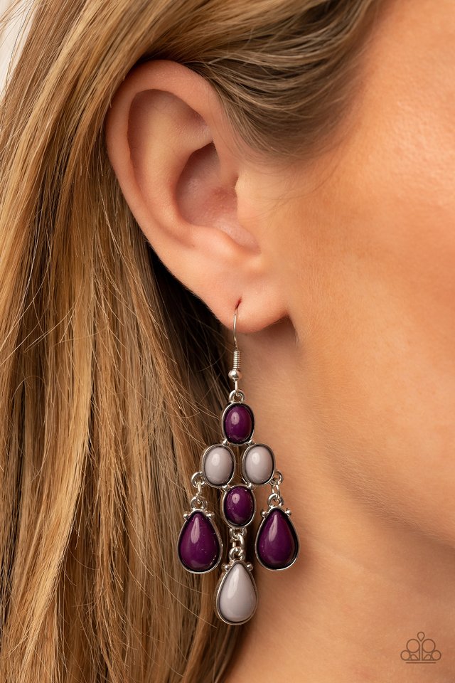 Feeling TIER-rific - Multi - Paparazzi Earring Image