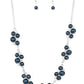 GRACE to the Top - Blue - Paparazzi Necklace Image