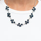 GRACE to the Top - Blue - Paparazzi Necklace Image