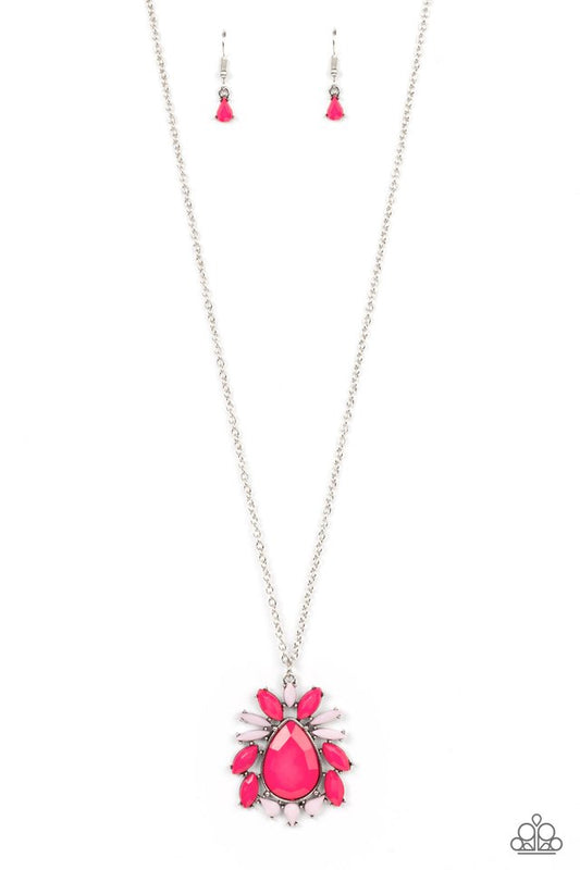 Indie Icon - Pink - Paparazzi Necklace Image