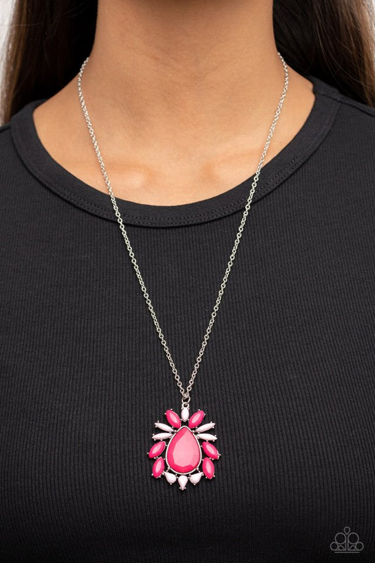 Indie Icon - Pink - Paparazzi Necklace Image