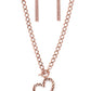 Reimagined Romance - Copper - Paparazzi Necklace Image