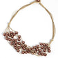 Yacht Catch - Brown - Paparazzi Necklace Image