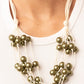 Yacht Catch - Green - Paparazzi Necklace Image