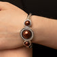 Debutante Daydream - Brown - Paparazzi Bracelet Image