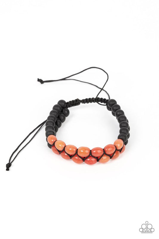 Just Play Cool - Orange - Paparazzi Bracelet Image