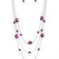 Pearlicious Pop - Purple - Paparazzi Necklace Image