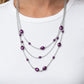 Pearlicious Pop - Purple - Paparazzi Necklace Image