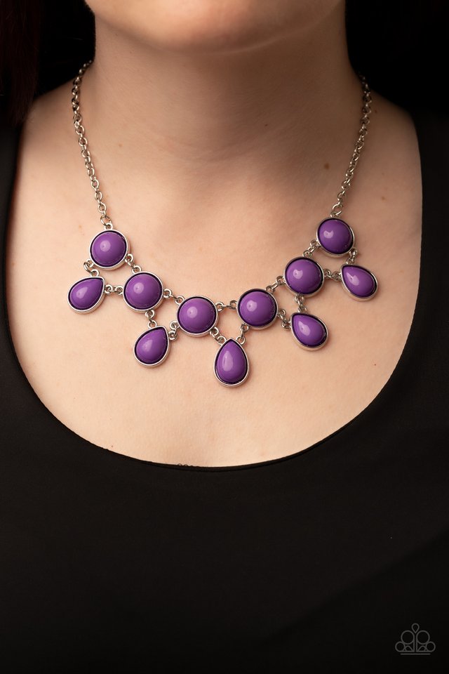 ​Very Valley Girl - Purple - Paparazzi Necklace Image