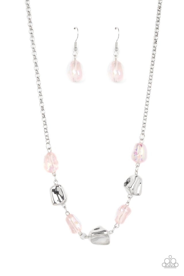 Inspirational Iridescence - Pink - Paparazzi Necklace Image