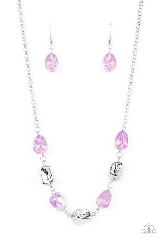 Inspirational Iridescence - Purple - Paparazzi Necklace Image
