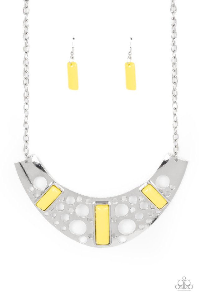 Real Zeal - Yellow - Paparazzi Necklace Image