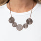 Self DISC-overy - Copper - Paparazzi Necklace Image