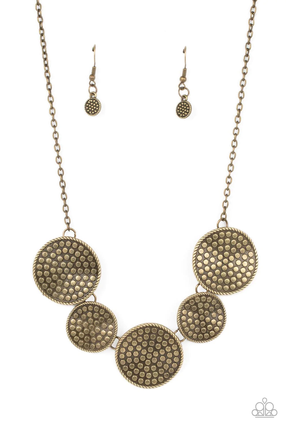 Paparazzi Necklace ~ Self DISC-overy - Brass