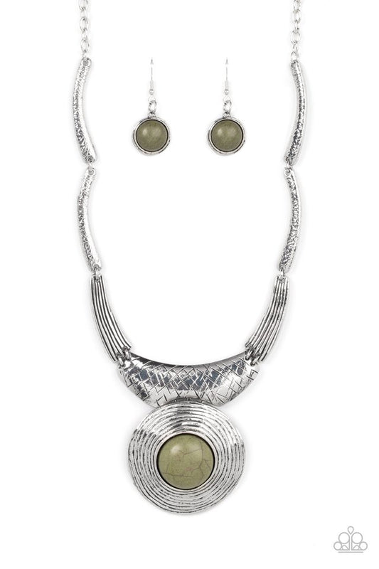 ​EMPRESS-ive Resume - Green - Paparazzi Necklace Image