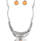 EMPRESS-ive Resume - Orange - Paparazzi Necklace Image