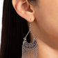 Greco Goddess - Silver - Paparazzi Earring Image