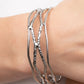 A Narrow ESCAPADE - Silver - Paparazzi Bracelet Image