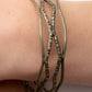 A Narrow ESCAPADE - Brass - Paparazzi Bracelet Image