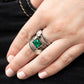 Galactic Governess - Green - Paparazzi Ring Image