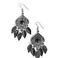 Desert Canopy - Black - Paparazzi Earring Image