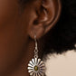 Delectably Daisy - Green - Paparazzi Earring Image