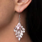 Stellar-escent Elegance - Pink - Paparazzi Earring Image