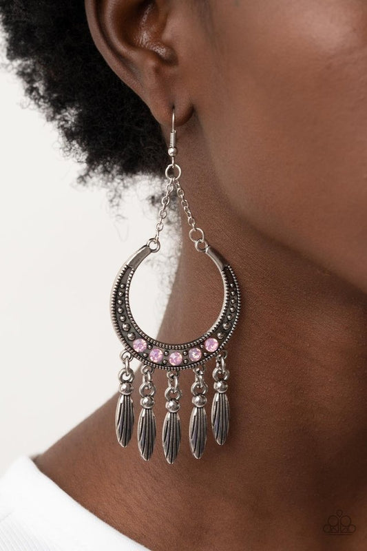 Day to DAYDREAM - Pink - Paparazzi Earring Image