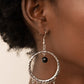Luscious Luxury - Black - Paparazzi Earring Image