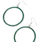 Head-Turning Halo - Green - Paparazzi Earring Image